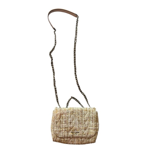 Kate Spade New York Briar Lane Quilted Tweed Mini Emelyn Crossbody - Picture 2 of 16